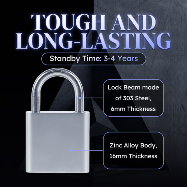 YoKoNex™ LockyGo - Smart Bluetooth Padlock - Image 5