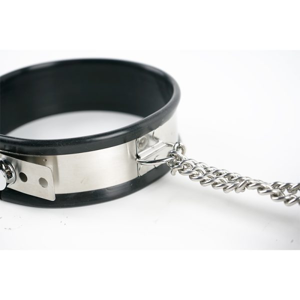 YoKoNex Sovereign's Fetters | Heavy-Duty Stainless Steel & Silicone Thigh Cuffs - Image 5