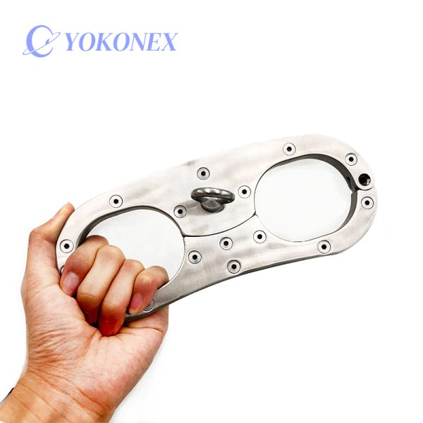 YoKoNex Classical Heavy-Duty All-Metal Hand Shackles — Vintage Aesthetics for the Ultimate Restraint Experience