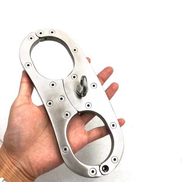 YoKoNex Classical Heavy-Duty All-Metal Hand Shackles — Vintage Aesthetics for the Ultimate Restraint Experience - Image 2